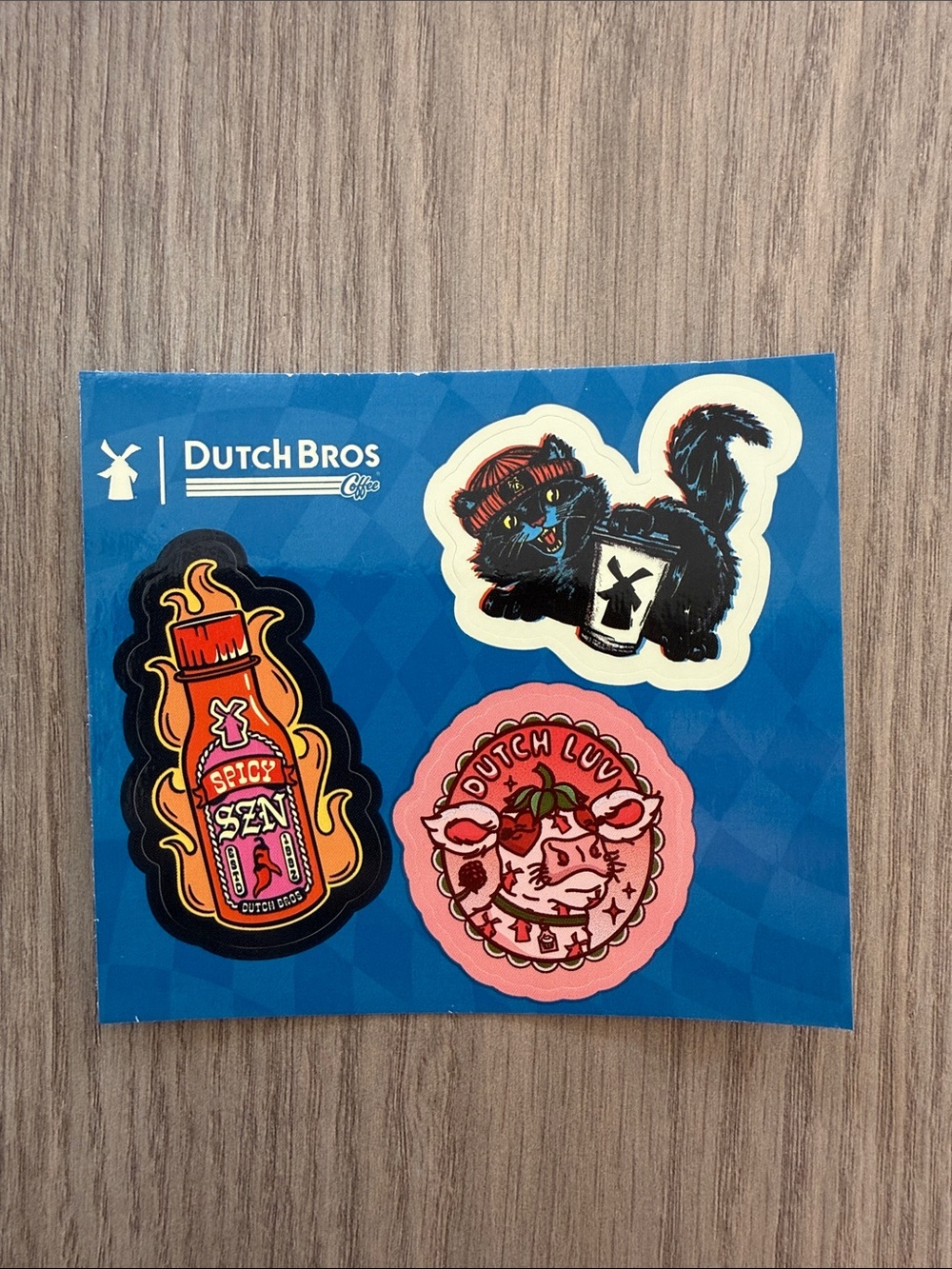 3 small sticker sheet